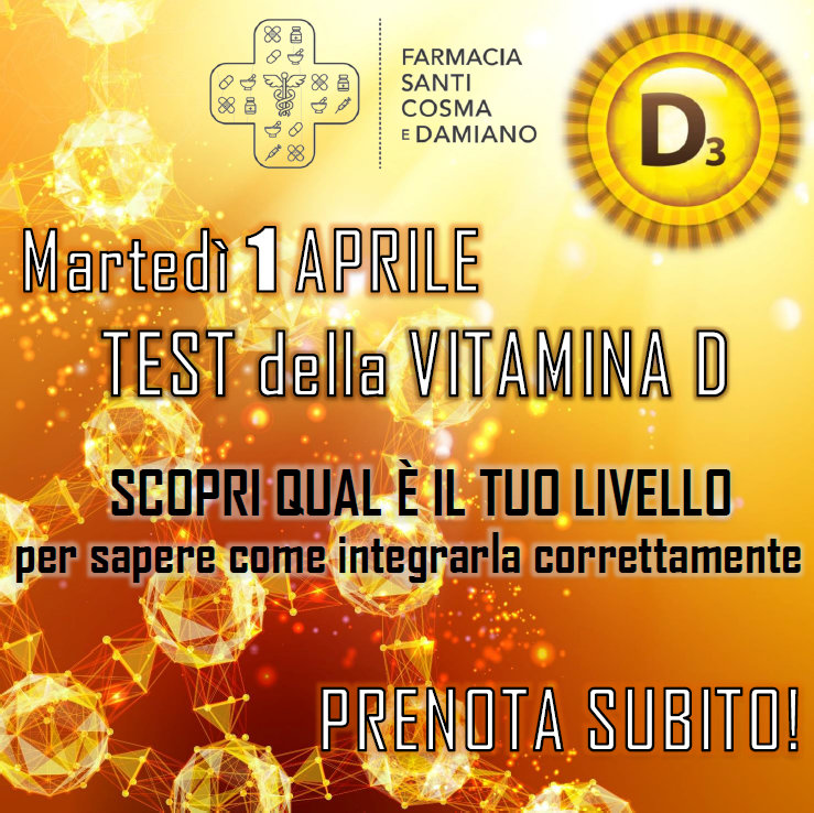 Vitamina D Farmacia Aprile 2025